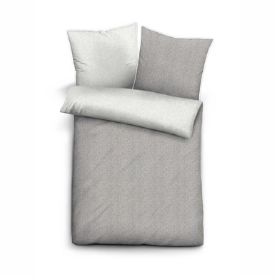 Bettwäsche Biberna Melange Uni Sturmgrau Flanell 3 Bettwäsche Biberna Melange Uni Sturmgrau Flanell