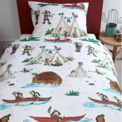 Bettwäsche Beddinghouse Kids Wigwam Multi Baumwolle