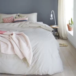 Bettwäsche Beddinghouse Organic Basic White Baumwolle