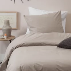 Bettwäsche Cinderella Weekend Taupe Baumwolle