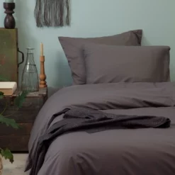 Bettwäsche Cinderella Weekend Anthracite Baumwolle