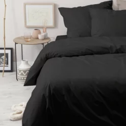 Bettwäsche Cinderella Weekend Black Baumwolle