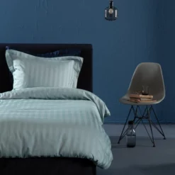 Bettwäsche Damai Linea Green Mist Mako Satin