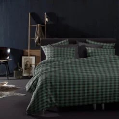 Bettwäsche Damai Timber Green Flanell