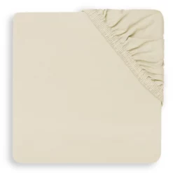 Spannbettlaken Jollein Jersey Ivory