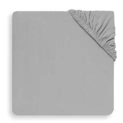 Spannbettlaken Jollein Jersey Soft Grey