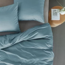 Bettwäsche Beddinghouse Change Blau Grau Baumwolle