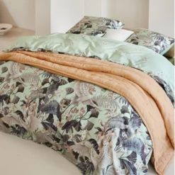 Bettwäsche Essenza Diem Pistache Mako-Satin