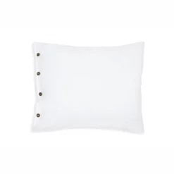 Kissenbezug Kayori Nikko Weiß (Leinen)