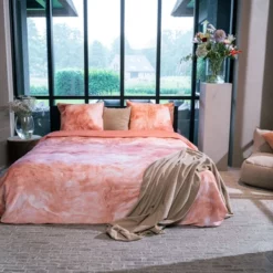 Bettwäsche Kayori Sophea Altrosa Mako-Satin