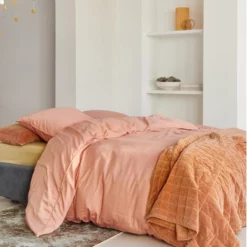 Bettwäsche Essenza Minte Bright Terra Mako-Satin