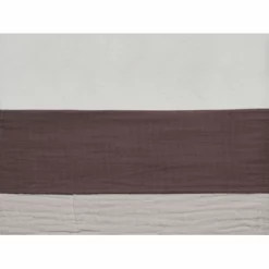 Bettlaken Jollein Wrinkled Cotton Chestnut