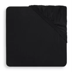 Spannbettlaken Jollein Jersey Black