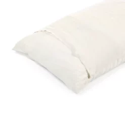 Kissenbezüge Libeco Madison White Sand (Linnen) -BEDSUPPLY VerkäufeBEDSUPPLY Verkäufe 16798853 santiagowhitesand2018 slopen50x75detail7