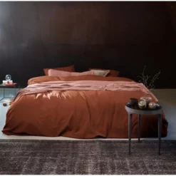 Bettwäsche VT Wonen Natural Stone Terra Baumwolle