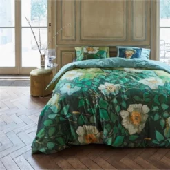 Bettwäsche Beddinghouse X Van Gogh Wild Roses Green Baumwolle