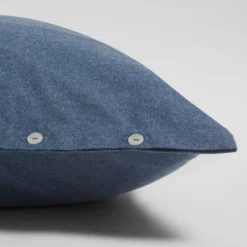 Bettwäsche Yumeko Denim Blue Flanell -BEDSUPPLY VerkäufeBEDSUPPLY Verkäufe 1c2120a pillowcase velvet flannel denim blue 3 dtl2