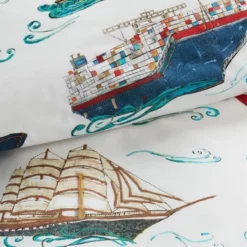 Bettwäsche Beddinghouse Kids Ships Blue Baumwolle -BEDSUPPLY VerkäufeBEDSUPPLY Verkäufe 2 179566 40 1