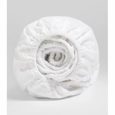 Spannbetttuch Yumeko Pure White (Flanell) 4 Spannbetttuch Yumeko Pure White (Flanell) – Bild 2