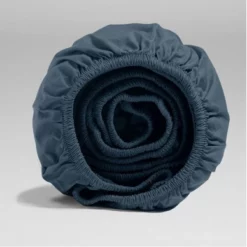 Spannbetttuch Yumeko Blue (Percal) -BEDSUPPLY VerkäufeBEDSUPPLY Verkäufe 2 8720088003794 2202.0