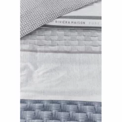 Bettwäsche Riviera Maison Pure Resort Grau Baumwolle -BEDSUPPLY VerkäufeBEDSUPPLY Verkäufe 2 RIVIERA Pure Resort Grey Detail