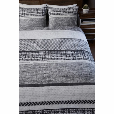 Bettwäsche Rivièra Maison Primrose Hill Schwarz Baumwolle 4 Bettwäsche Rivièra Maison Primrose Hill Schwarz Baumwolle – Bild 2