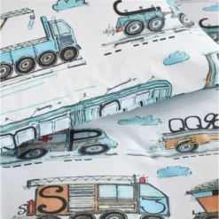 Bettwäsche Beddinghouse Kids Letter Car Blue Baumwolle -BEDSUPPLY VerkäufeBEDSUPPLY Verkäufe 3 188150 40 1