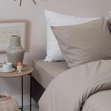 Bettwäsche Cinderella Weekend Taupe Baumwolle 5 Bettwäsche Cinderella Weekend Taupe Baumwolle – Bild 3