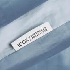 Bettwäsche Yumeko Blue Blue Mako-Satin -BEDSUPPLY VerkäufeBEDSUPPLY Verkäufe 33duvet cover set cotton sateen double face blue 4 lbl 1