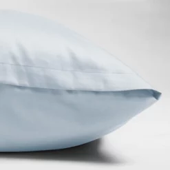 Bettwäsche Yumeko Blue Blue Mako-Satin -BEDSUPPLY VerkäufeBEDSUPPLY Verkäufe 33pillowcase cotton sateen sky blue 3 dtl