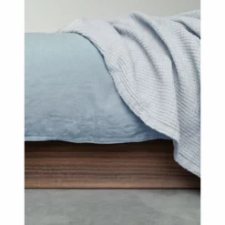 Bettwäsche Marc O'Polo Valka Powder Blue Leinen -BEDSUPPLY VerkäufeBEDSUPPLY Verkäufe 4 Valka Duvet cover Powder blue 100382 185 LR D2 P