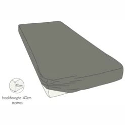 Spannbettlaken Kayori Shizu Taupe (Perkal) 10 Spannbettlaken Kayori Shizu Taupe (Perkal) -BEDSUPPLY VerkäufeBEDSUPPLY Verkäufe 4 kayori hoeslaken matras perkal taupe