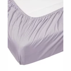 Spannbettlaken Essenza Minte Purple Breeze (Satin) -BEDSUPPLY VerkäufeBEDSUPPLY Verkäufe 4 mintefittedsheetpurplebreeze100172549lrs3p
