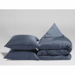 Bettwäsche Yumeko Blue Mako-Satin -BEDSUPPLY VerkäufeBEDSUPPLY Verkäufe 44c1156a duvet cover set cotton sateen washed blue 2 1