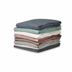 Spannbettlaken Kayori Shizu Taupe (Perkal) 11 Spannbettlaken Kayori Shizu Taupe (Perkal) -BEDSUPPLY VerkäufeBEDSUPPLY Verkäufe 5 kayori hoeslakens perkal stapel 3