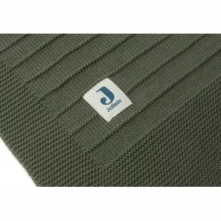 Kinderbettdecke Jollein Pure Knit Leaf Green Grün -BEDSUPPLY VerkäufeBEDSUPPLY Verkäufe 516 522 67010 8717329370517 detail 0003