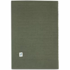Kinderbettdecke Jollein Pure Knit Leaf Green Grün -BEDSUPPLY VerkäufeBEDSUPPLY Verkäufe 516 522 67010 8717329370517 hero