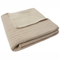 Kinderbettdecke Jollein Velvet Pure Knit Nougat Beige -BEDSUPPLY VerkäufeBEDSUPPLY Verkäufe 517 522 67011 8717329370654 detail 0004