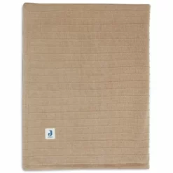 Kinderbettdecke Jollein Velvet Pure Knit Biscuit Braun -BEDSUPPLY VerkäufeBEDSUPPLY Verkäufe 517 522 67012 8717329370777 hero