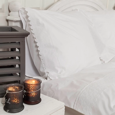 Bettlaken Set Town&Country Charlotte White 3 Bettlaken Set Town&Country Charlotte White