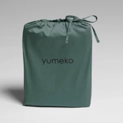 Bettwäsche Yumeko Deep Green Mako-Satin -BEDSUPPLY VerkäufeBEDSUPPLY Verkäufe 66c1090a duvet cover set cotton sateen deep green 1 pkg