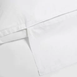 Bettwäsche Yumeko White Mako-Satin -BEDSUPPLY VerkäufeBEDSUPPLY Verkäufe 66c1290a duvet cover set washed cotton sateen white 3 dtl1