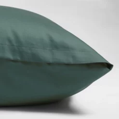 Bettwäsche Yumeko Deep Green Mako-Satin -BEDSUPPLY VerkäufeBEDSUPPLY Verkäufe 66c295a pillowcase cotton sateen deep green 3 dtl