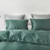 Bettwäsche Yumeko Deep Green Mako-Satin -BEDSUPPLY VerkäufeBEDSUPPLY Verkäufe 66mood cotton sateen deep green 3 1