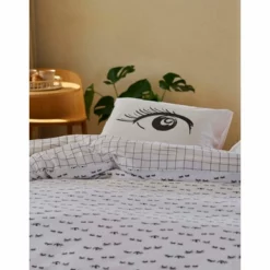 Bettwäsche Covers & Co Eyecatcher White Baumwolle -BEDSUPPLY VerkäufeBEDSUPPLY Verkäufe 7 Eyecatcher Duvet cover White 100431 204 LR S7 P