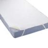 Wasserundurchlässige Molton-Matratzenauflage Biberna Silver Protect 3-lagig