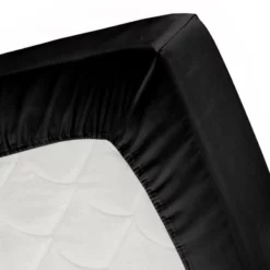 Spannbettlaken Cinderella Black (Satin) 13 Spannbettlaken Cinderella Black (Satin) -BEDSUPPLY VerkäufeBEDSUPPLY Verkäufe 8719002123069 1