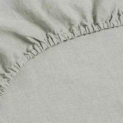 Spannbetttuch Yumeko Misty Green (Linnen Wash) -BEDSUPPLY VerkäufeBEDSUPPLY Verkäufe 8720088000588 3202.0