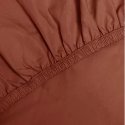 Spannbetttuch Yumeko Rusty Red (Perkal) -BEDSUPPLY VerkäufeBEDSUPPLY Verkäufe 8720088008317 2202.0