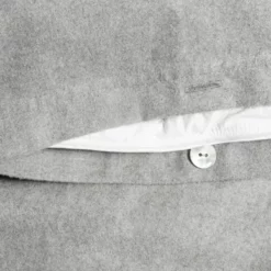 Bettwäsche Yumeko Light Grey Flanell -BEDSUPPLY VerkäufeBEDSUPPLY Verkäufe 88duvet cover set velvet flannel light grey 3 dtl1